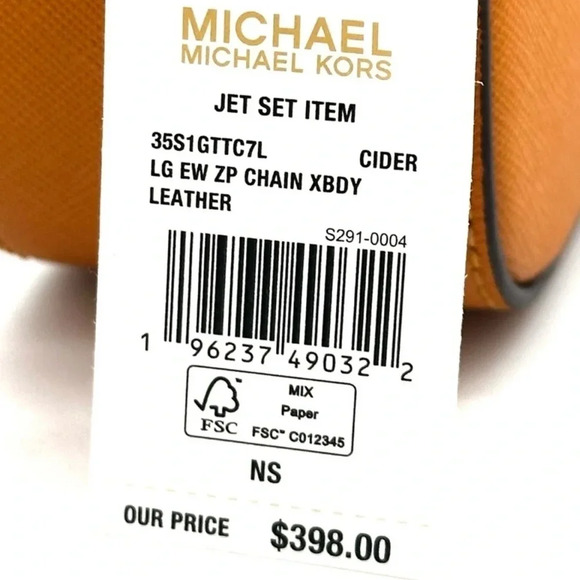 Michael Kors Large EW Crossbody Bag Cider (NWT) - Picture 9 of 9